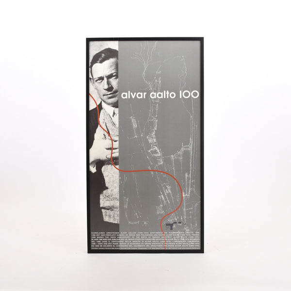 073 Alvar Aalto 100th Birthday Anniversary Poster – Artek Online Store