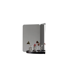 124° mirror – Black lacquered