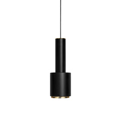 Pendant light a110 “hand grenade” – Black/brass