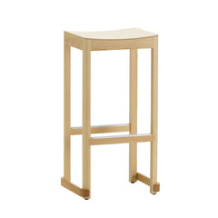 Atelier bar stool, high – Beech