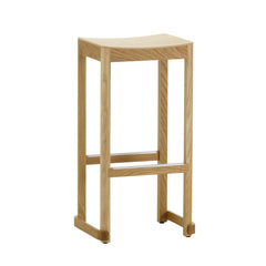 Atelier bar stool, high – Oak