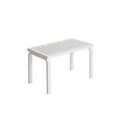 Bench 153b slatted top – White lacquered