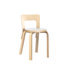 Chair 65 – Birch/white laminate