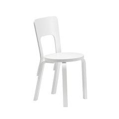 Chair 66 – White lacquered