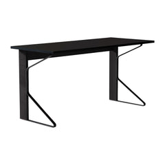 Kaari desk reb 005 – Black oak/black laminate