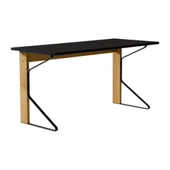 Kaari desk reb 005 – Oak/black laminate