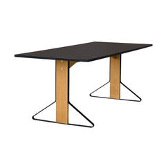 Kaari table reb 001 – Oak/black linoleum