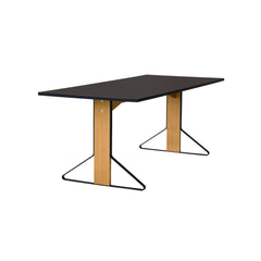 Kaari table reb 012 – Oak/black linoleum