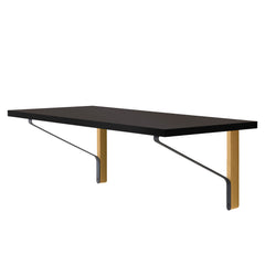 Kaari wall console reb 006 – Oak/black linoleum