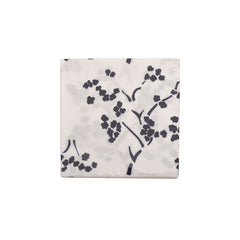 Kirsikankukka paper napkin, large – White/dark blue