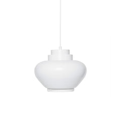 Pendant light a333 “turnip“ – White