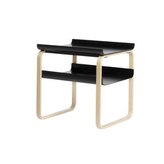 Side table 915 – Birch/black lacquered