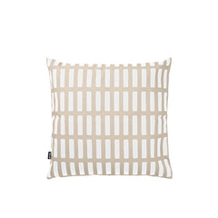 Siena cushion cover, small – Sand/white