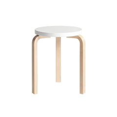 Stool 60 – Birch/white lacquered