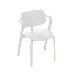 Artek Aslak Chair Design by Ilmari Tapiovaara: white lacquered beech