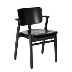 Artek Domus Chair Design by Ilmari Tapiovaara: black stained birch