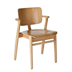 Artek Domus Chair Design by Ilmari Tapiovaara: clear lacquered oak