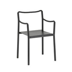 Rope Chair design by Ronan & Erwan Bouroullec: black/black rope
